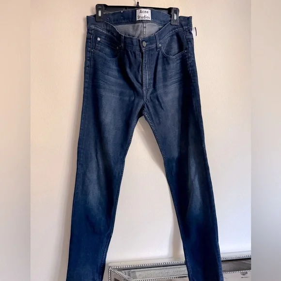 NWOT ACNE STUDIOS Ace Oreo Jeans - Picture 1 of 11